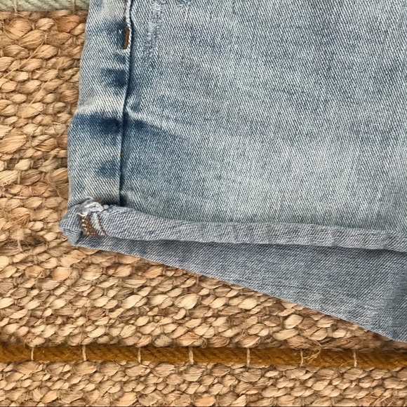 ⭐️(price drop) Roxy high waisted denim Jean shorts - Picture 4 of 5